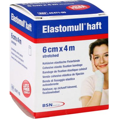 ELASTOMULL haft 6 cmx4 m Fixierbinde