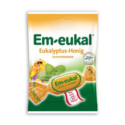 EM EUKAL Bonbons Eukalyptus-Honig zuckerhaltig