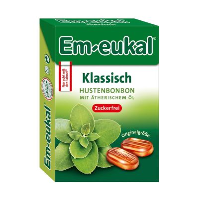 EM EUKAL Bonbons klassisch zuckerfrei Box