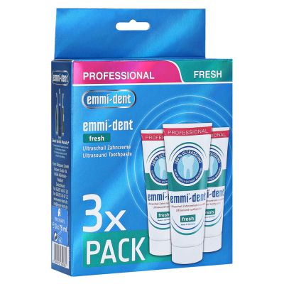 EMMI-DENT Ultraschall Zahncreme fresh Set