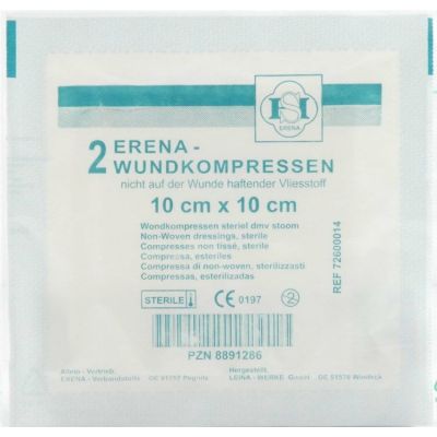 ERENA STERIL Vlieskompressen 10x10 cm