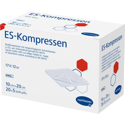 ES-KOMPRESSEN steril 10x20 cm Grosspackung