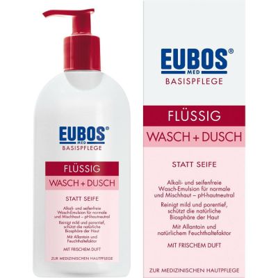 EUBOS FLÜSSIG rot m.frischem Duft m.Dosiersp.