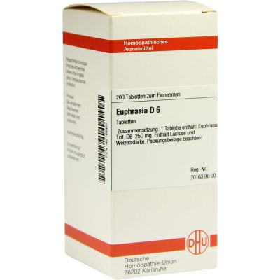 EUPHRASIA D 6 Tabletten