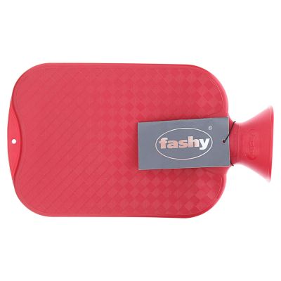 FASHY Wärmflasche glatt cranberry 6420 42