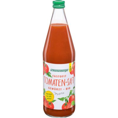 FASTOFIT gewürzter Tomatensaft Bio Schoenenberger