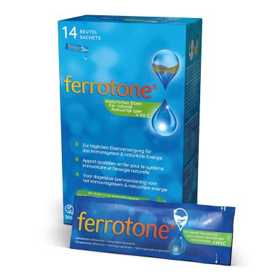 FERROTONE Eisen mit Apfelkonzentrat und Vitamin C Btl.