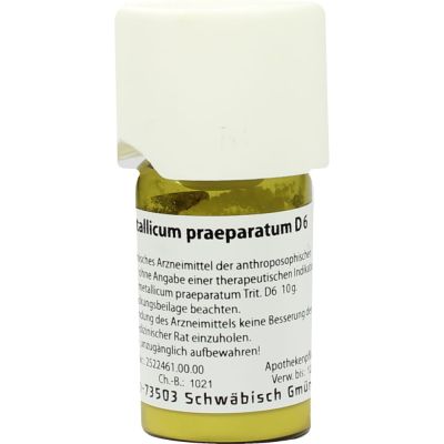 FERRUM METALLICUM PRAEPARATUM D 6 Trituration