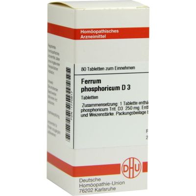 FERRUM PHOSPHORICUM D 3 Tabletten