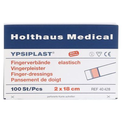 FINGERVERBAND Ypsiplast 2x18 cm elastisch haut