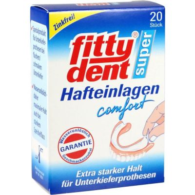 FITTYDENT super Haftkleber Einlagen