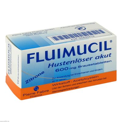 FLUIMUCIL Hustenlöser akut 600 Brausetabletten