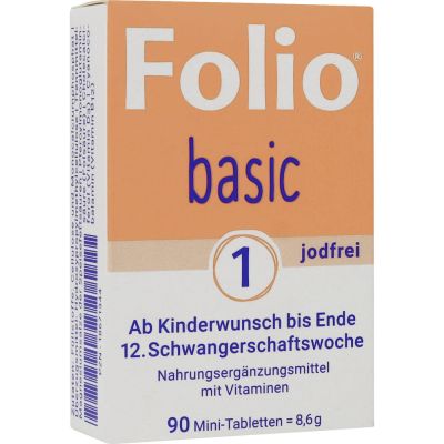 FOLIO 1 basic jodfrei Filmtabletten