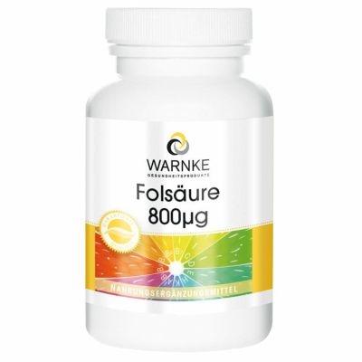 FOLSÄURE 800 Microgramm Tabletten