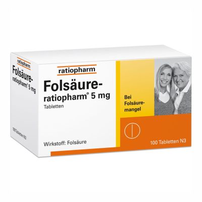 Folsäure-ratiopharm 5mg