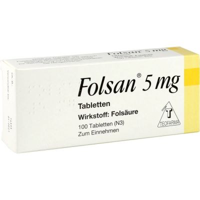 FOLSAN 5 mg Tabletten