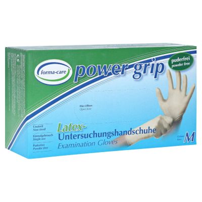 FORMA-care Latex power grip Handschuhe Gr.M