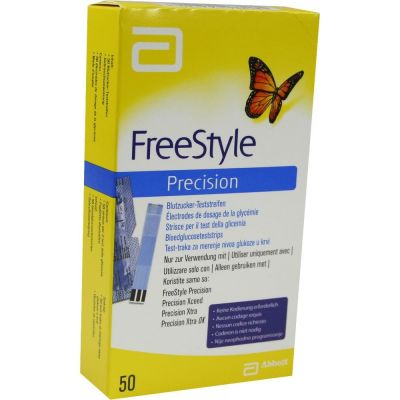 FreeStyle Precision Blutzucker-Teststreifen ohne Codierung