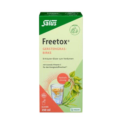 FREETOX Gerstengras-Birke 10-Kräuter-Elixier Bio