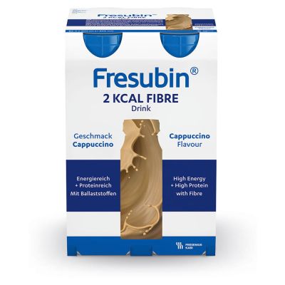 Fresubin 2 kcal Fibre DRINK Cappuccino Trinkflasche