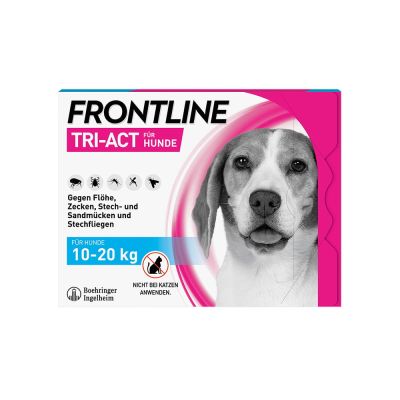 FRONTLINE Tri-Act Lsg.z.Auftropfen f.Hunde 10-20kg