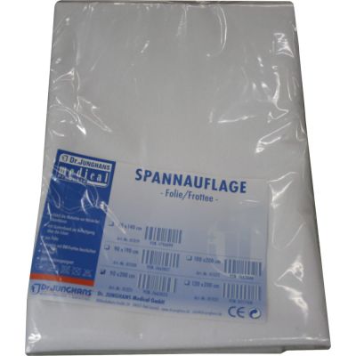 FROTTEE SPANNAUFLAGE 90x200 cm m.Folie