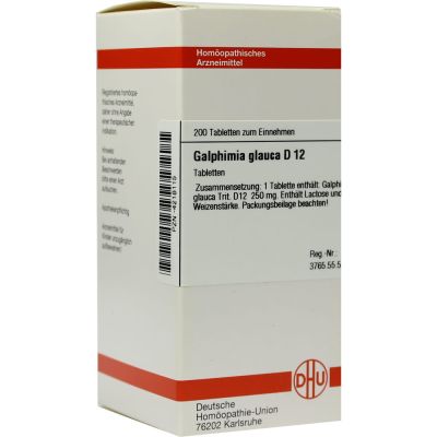 GALPHIMIA GLAUCA D 12 Tabletten