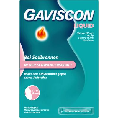 GAVISCON LIQUID bei Sodbrennen in der Schwangerschaft