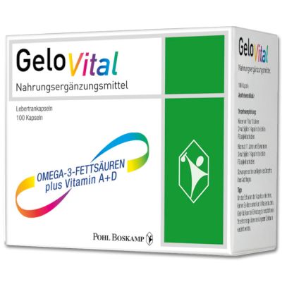 GELOVITAL Nahrungsergänzungsmittel Lebertran Kaps.