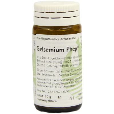 GELSEMIUM PHCP Globuli