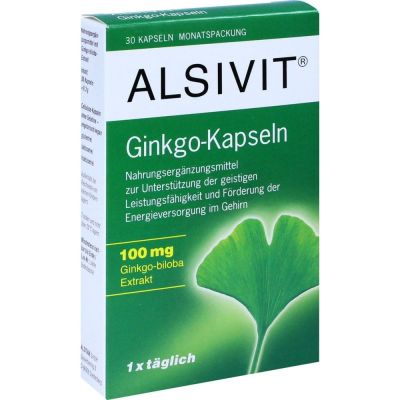 GINKGO 100 mg Alsivit Kapseln