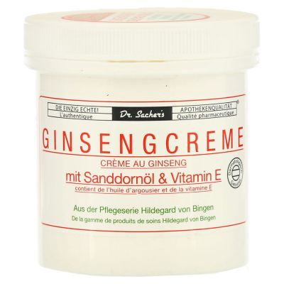 GINSENG CREME mit Sanddornöl & Vitamin E