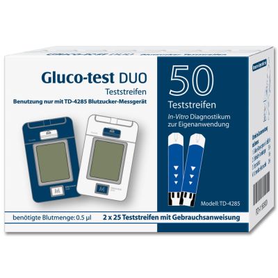 GLUCO TEST DUO Teststreifen