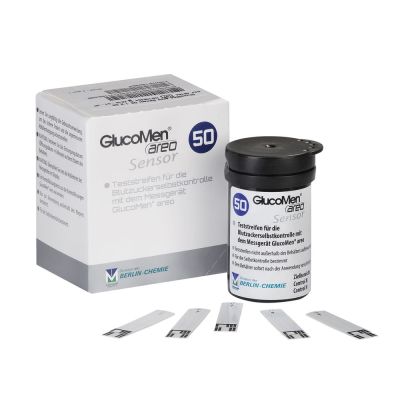 GLUCOMEN areo Sensor Teststreifen