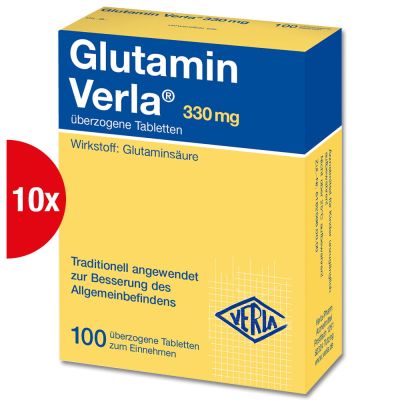 GLUTAMIN VERLA überzogene Tabletten