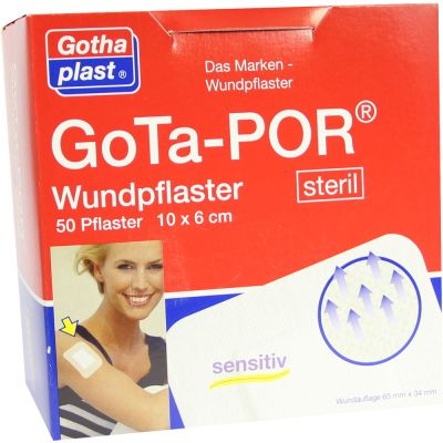 GOTA-POR Wundpflaster steril 60x100 mm