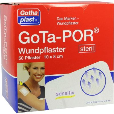 GoTa-POR Wundpflaster steril 100mmx80mm