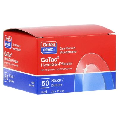 GOTAC HydroGel-Pflaster 74x45 mm oval