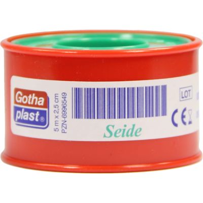 GOTHA SILK Heftpflaster Seide 2,5cmx5m