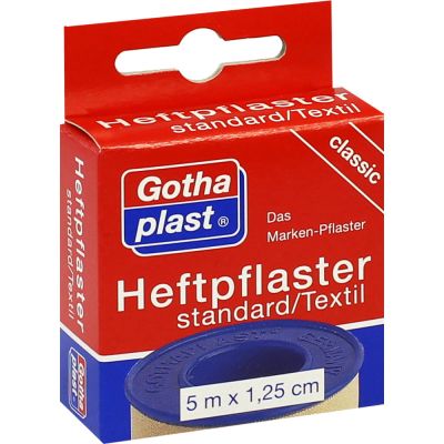 GOTHAPLAST Heftpfl.stand.1,25 cmx5 m Euroaufhänger