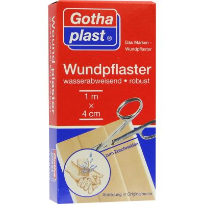 GOTHAPLAST Wundpfl.robust 4 cmx1 m wasserabweis.