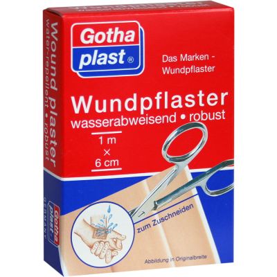 GOTHAPLAST Wundpfl.robust 6 cmx 1 m wasserabweis.