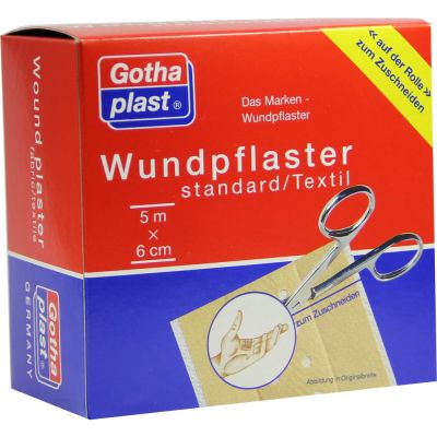 GOTHAPLAST Wundpfl.stand.6 cmx5 m Rolle