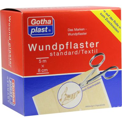 GOTHAPLAST Wundpfl.stand.8 cmx5 m Rolle