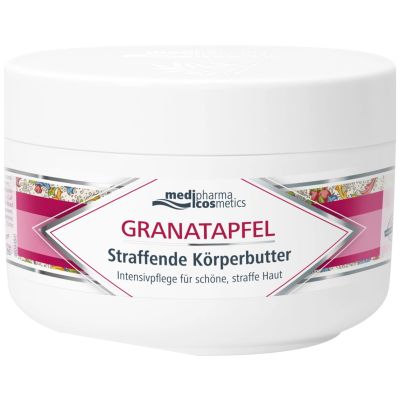 Granatapfel straffende Körperbutter