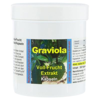 GRAVIOLA VOLLEXTRAKT 600 mg Kapseln