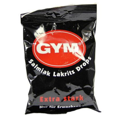 GYM Salmiak Lakritz Drops zuckerhaltig