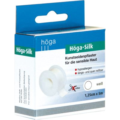 HÖGA-SILK Pflaster 1,25 cmx5 m