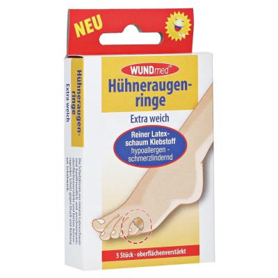 HÜHNERAUGEN RINGE Latex extra weich