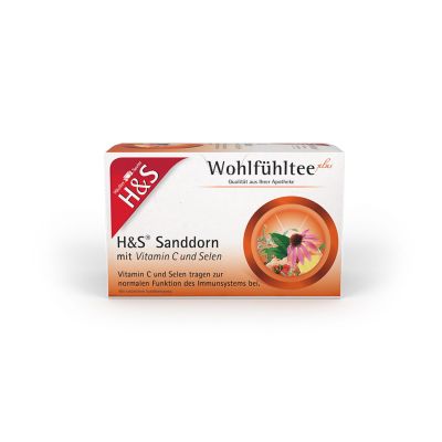 H&S Sanddorn m.Vitamin C und Selen Filterbeutel